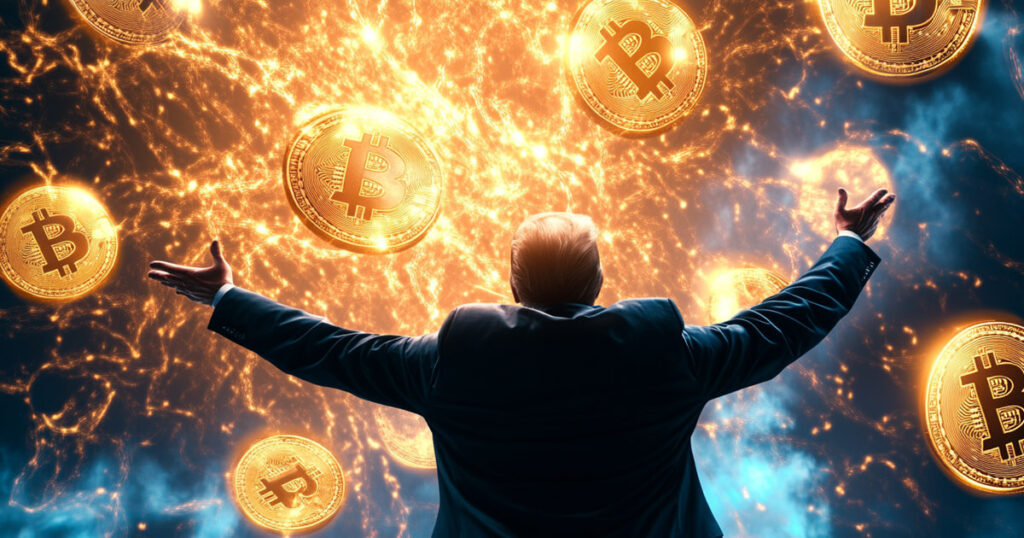 trump bitcoin inflows