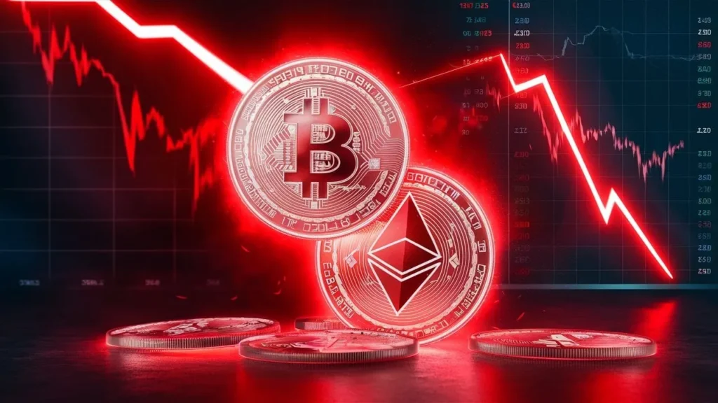 bitcoin ethereum red down market gID 7.webp