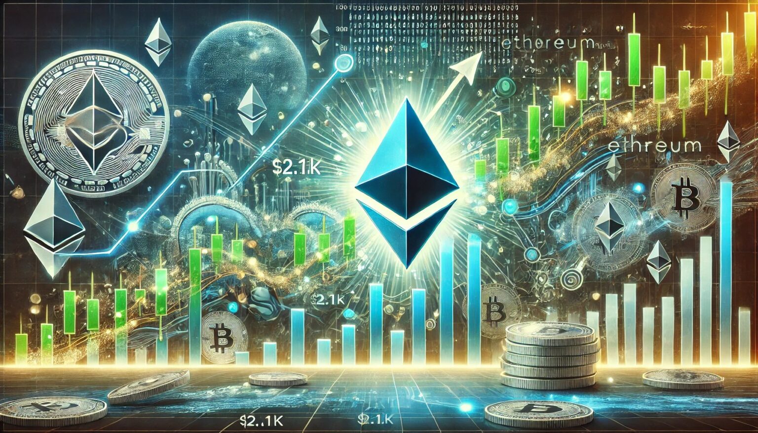 DALL·E 2025 03 03 10.02.01 A professional horizontal digital artwork for an article about Ethereum a