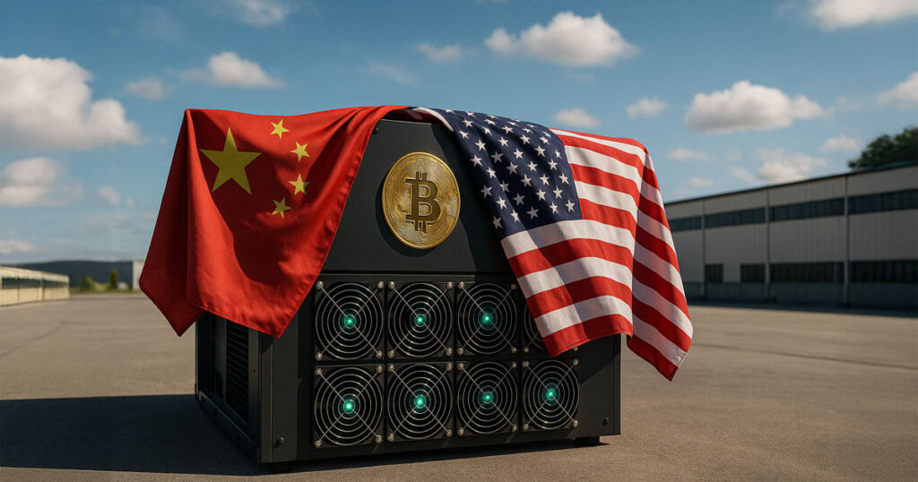 bitcoin mining rig usa china