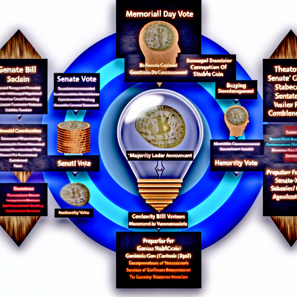 Senate to Vote on GENIUS Stablecoin Bill Before Memorial Day Promotional Image for GENIUS Stablecoin