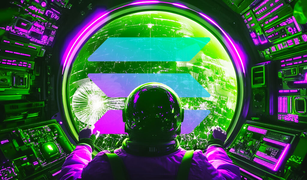 solana flashing very