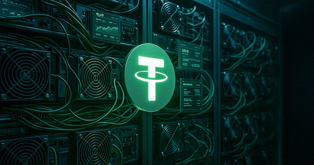 tether bitcoin mining os