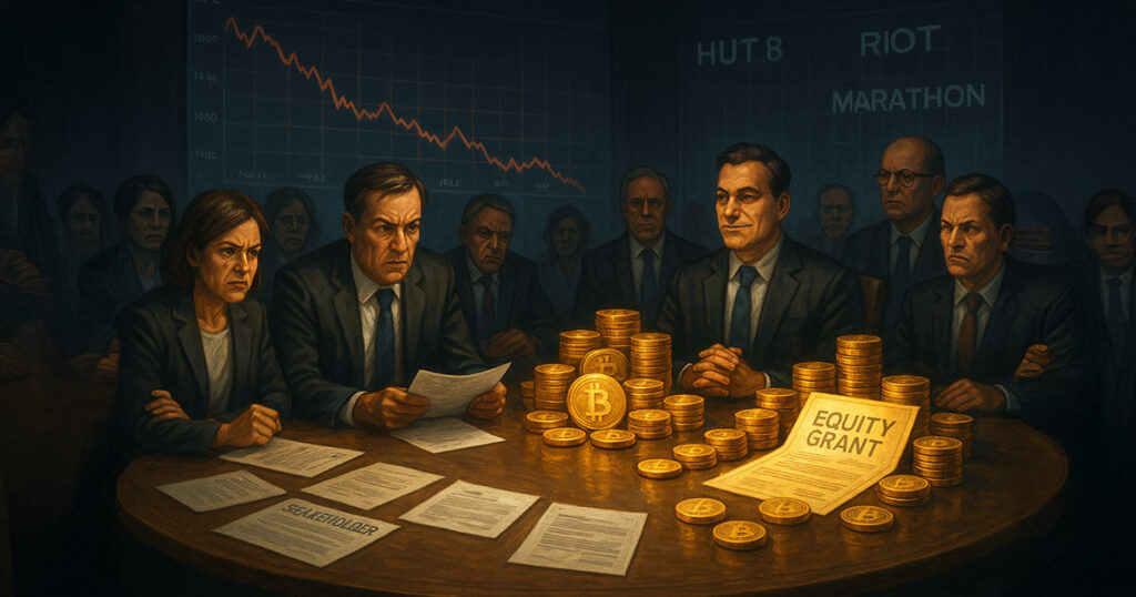 bitcoin equity grant