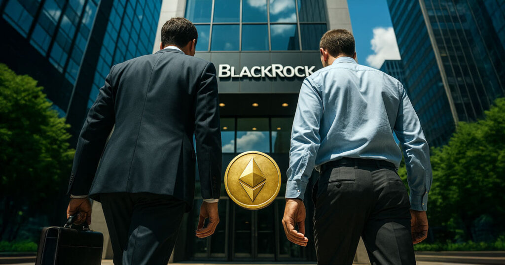 blackrock ethereum staking