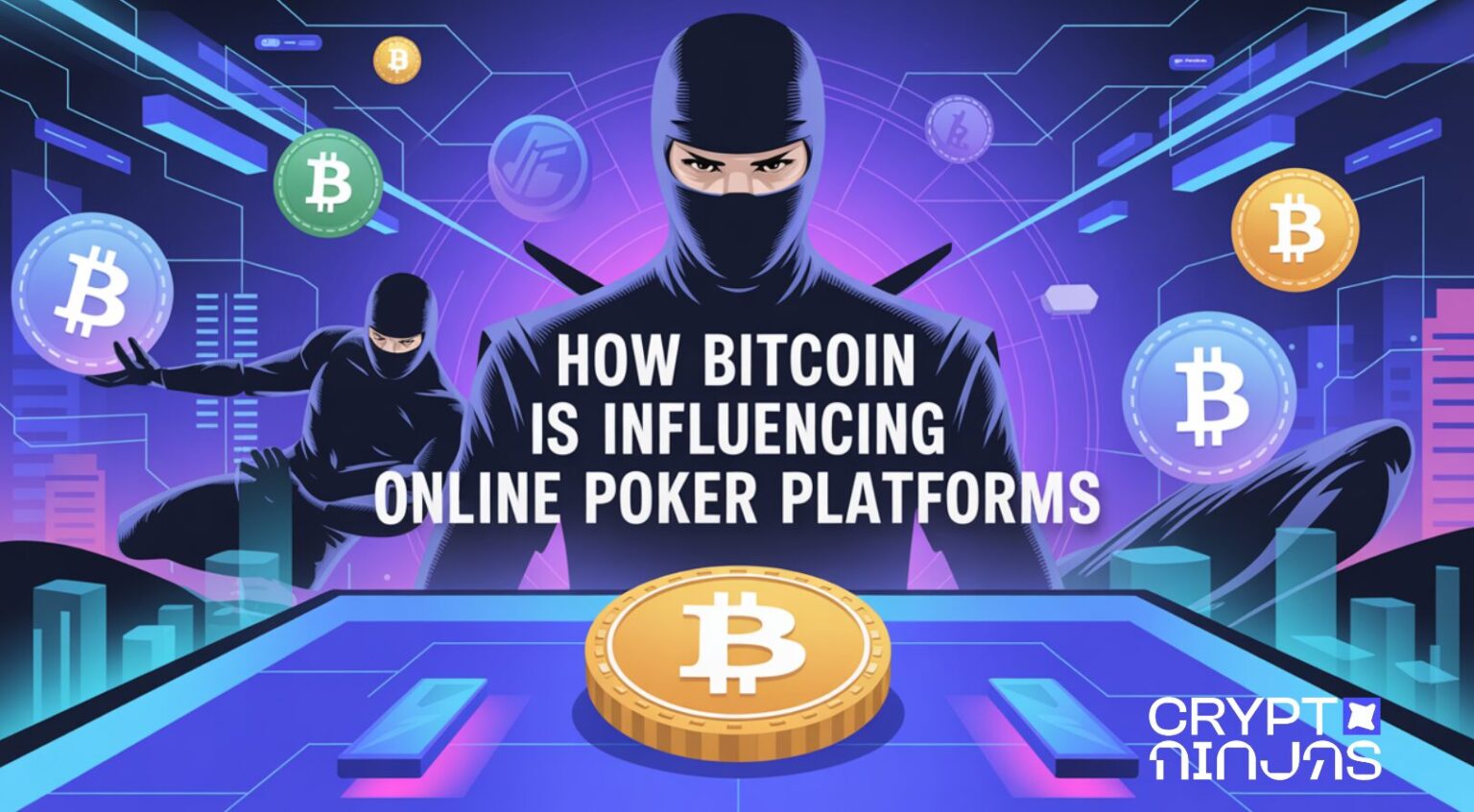how bitcoin influencing online poker platforms