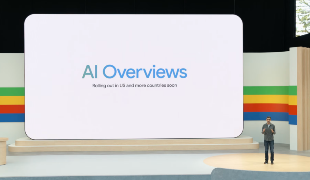 Sundar AI Overviews IO 2024