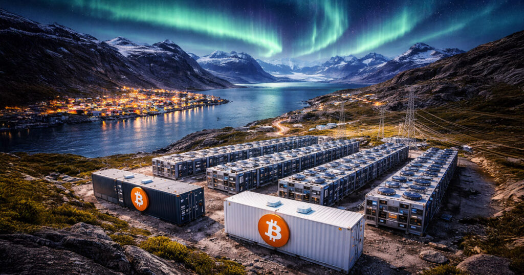 greenland bitcoin mining