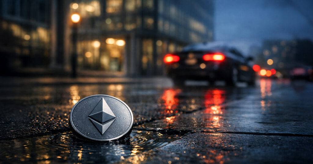 ethereum rainy sidewalki