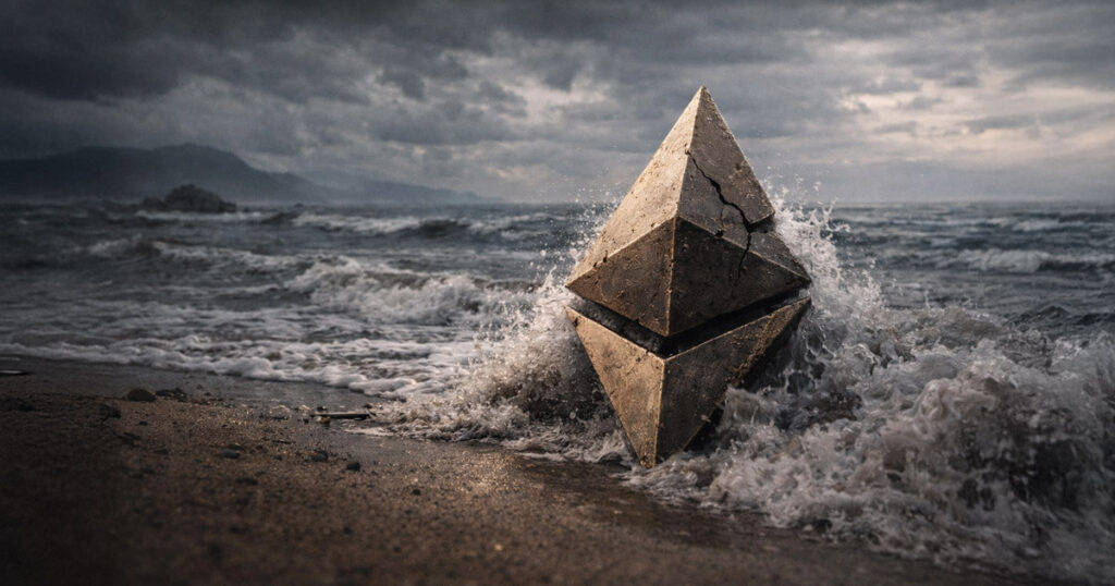 ethereum battered waves