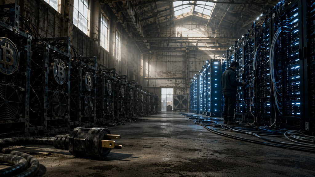 bitcoin miner ai pivot