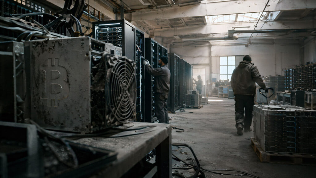 bitcoin miner ai pivot