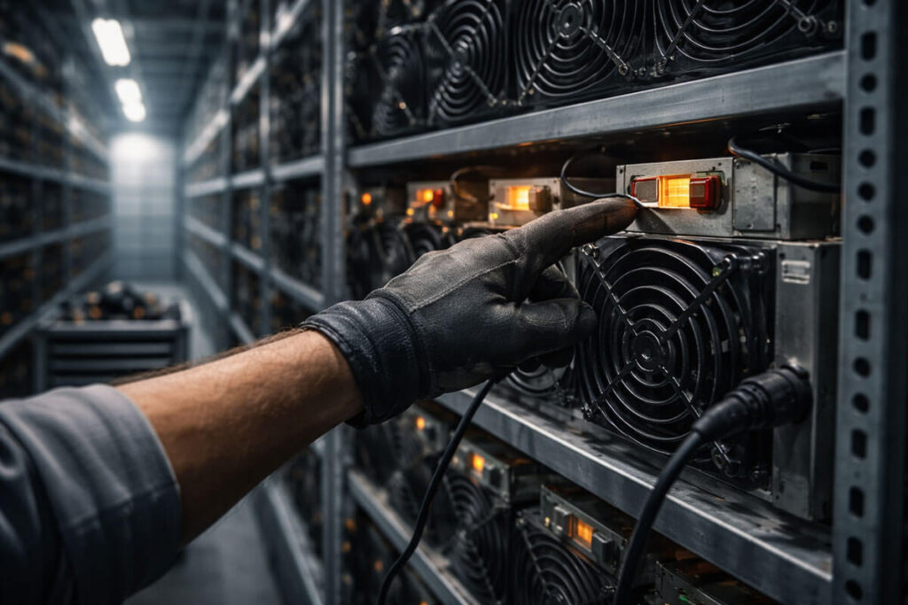 bitcoin mining shutdown