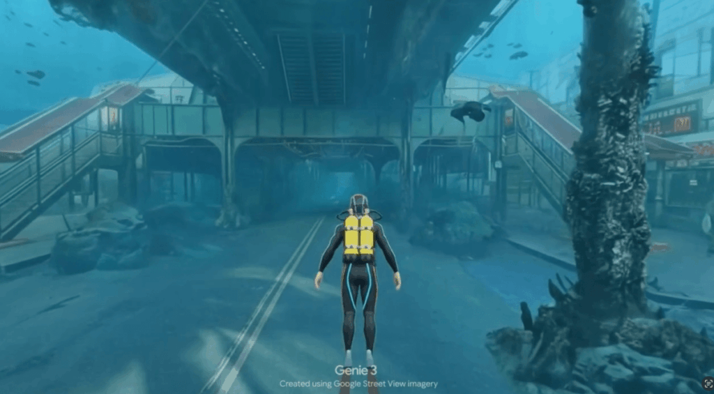 Google’s Genie world model can now simulate real streets with Street View Genie Street View NYC