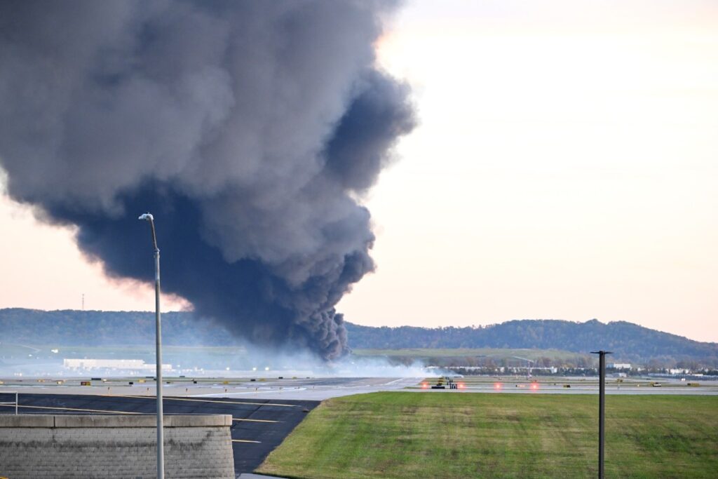 UPS crash flight kentucky Getty