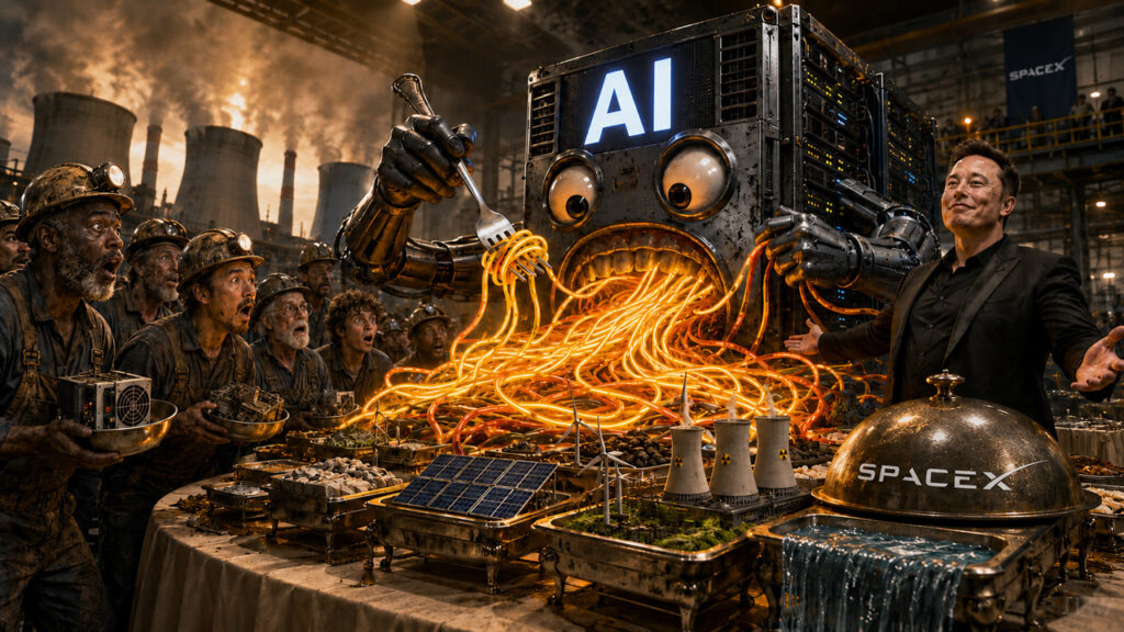spaceX ai miners