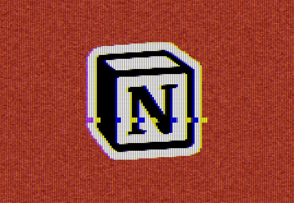 notion glitch hero