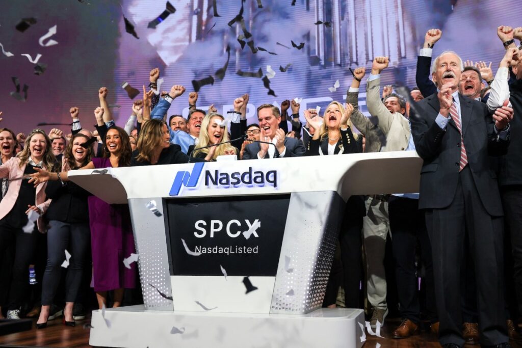 spacexipo nasdaq