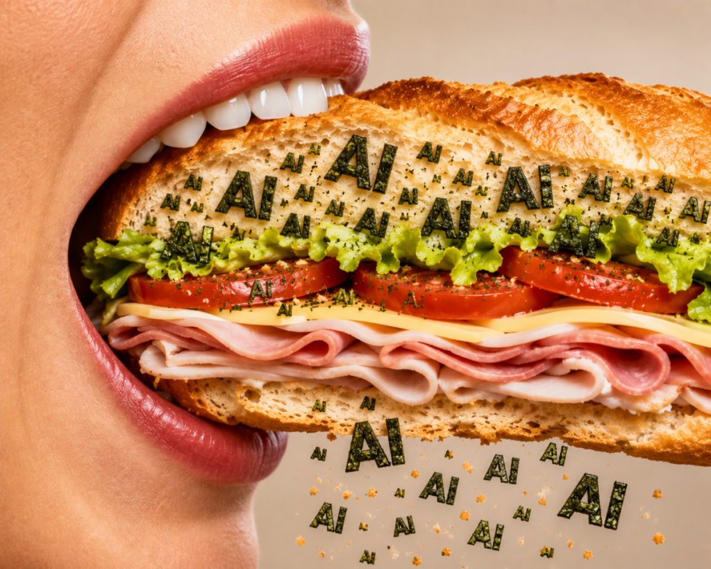 AI sandwich hunger