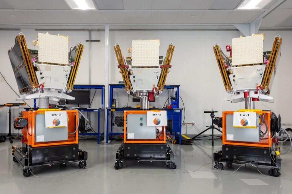 3 new FireSat satellites launch to help detect wildfires with AI FireSat satellites.max 1440x810