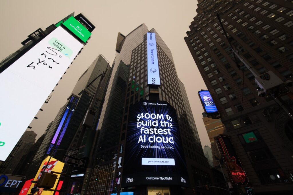 Why the first GPU financiers are turning to inference chips in a $400 million deal General Compute Billboard