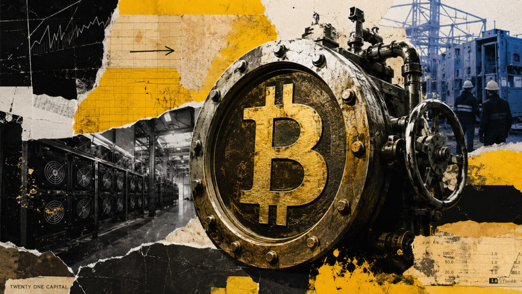 twenty one capital bitcoin cash flow machine