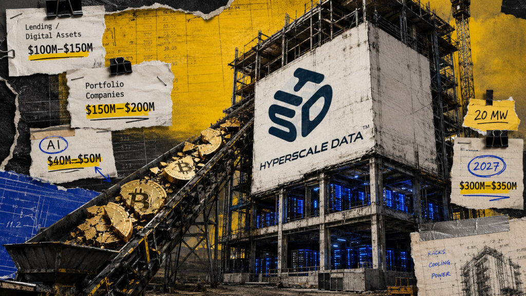 Hyperscale sells Bitcoin for AI business set to deliver less than 20% of 2027 revenue bitcoin construction conveyor