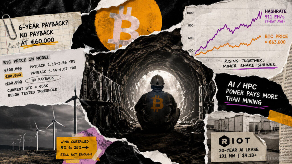 bitcoin miner payback pressure