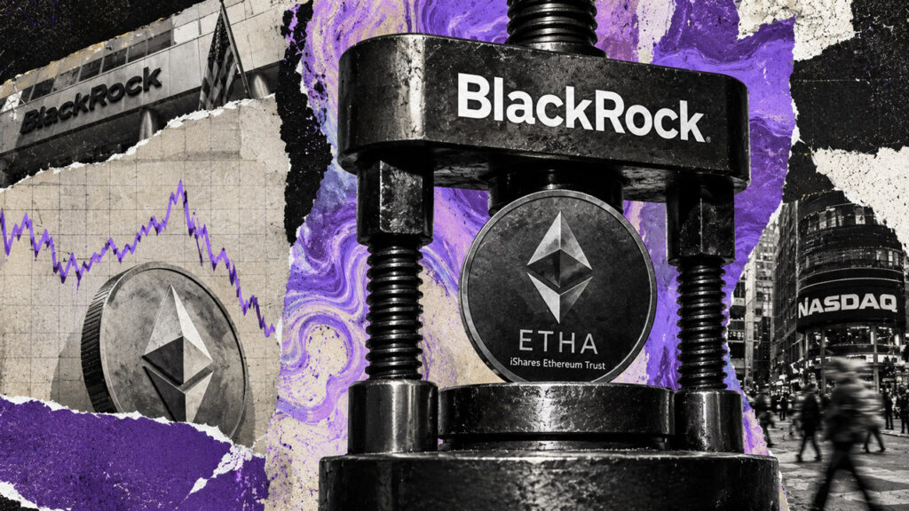 blackrock etha share consolidation crate