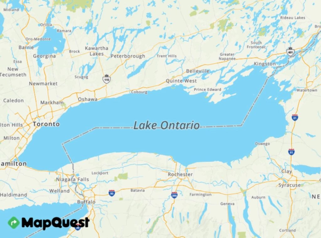 mapquest lake ontario
