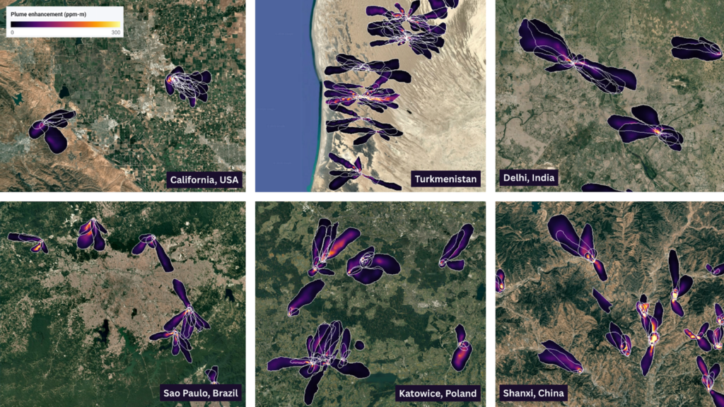 AI maps global methane emissions from space Map Global Methane social.max 1440x810