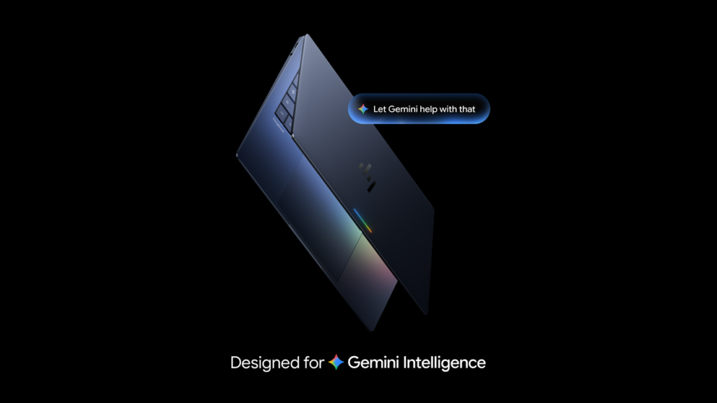Googlebook and on-device Gemini introduce a new way to work intelligence hero.width 1300