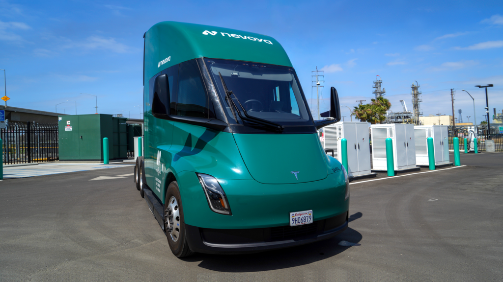 Google, Nevoya, Center for Green Market Activation on green semi trucks nevoya etruck herosocial.max 1440x810