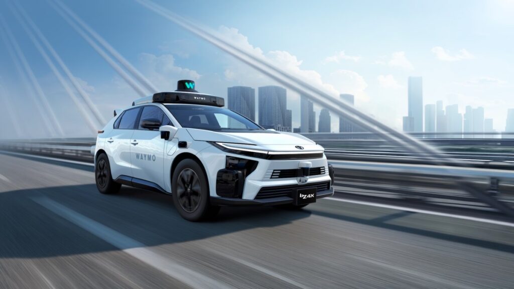 Waymo Toyota bZ4X
