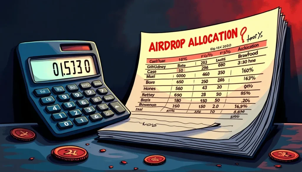 Airdrop Farming Gas Cost Calculator: Breakeven Framework airdrop breakeven calculator model.webp