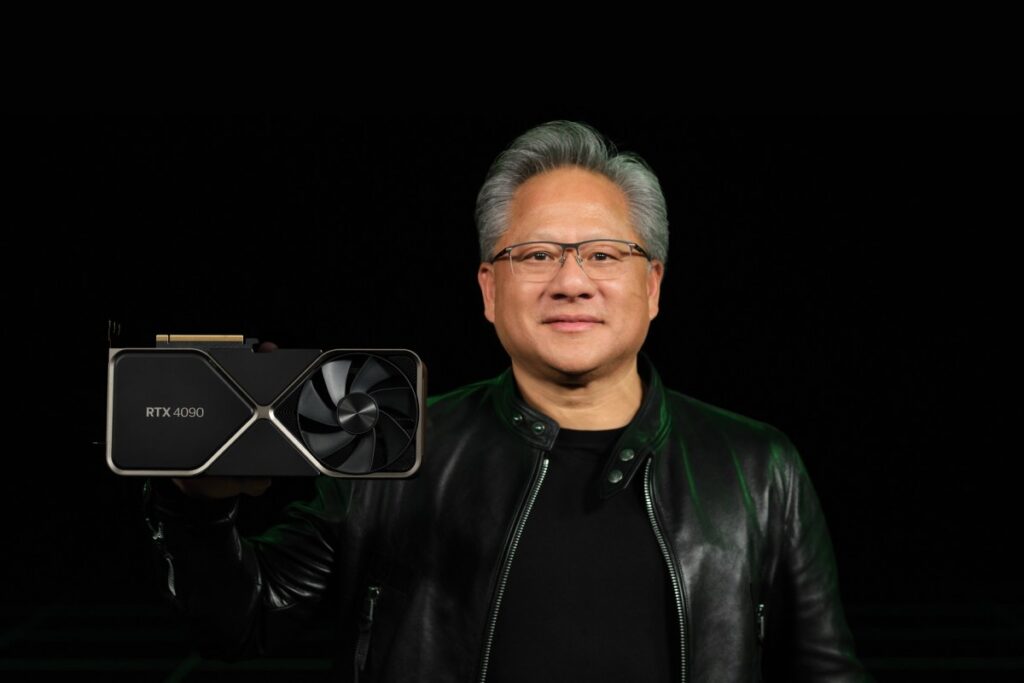 US investigated Chinese spy plot aimed at Nvidia CEO nvidia ceo jensen huang with geforce rtx 4090